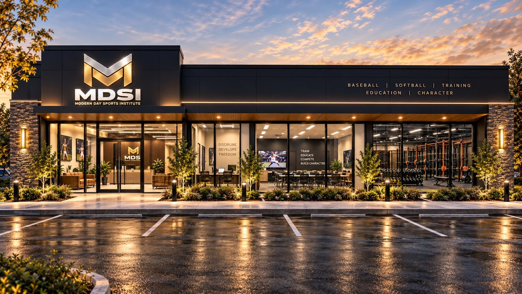 Concept rendering of the MDSI storefront